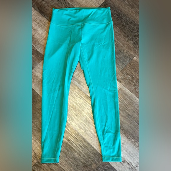 Lululemon Athletica Turquoise Leggings - Picture 1 of 4